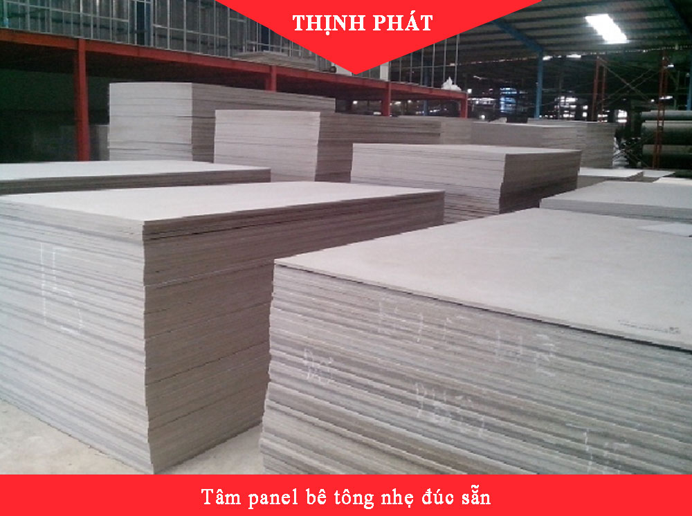 Tâm panel bê tông nhẹ đúc sẵn Tâm panel bê tông nhẹ đúc sẵn